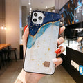 Marble Gold-Foil iPhone Case | Choose Your Model