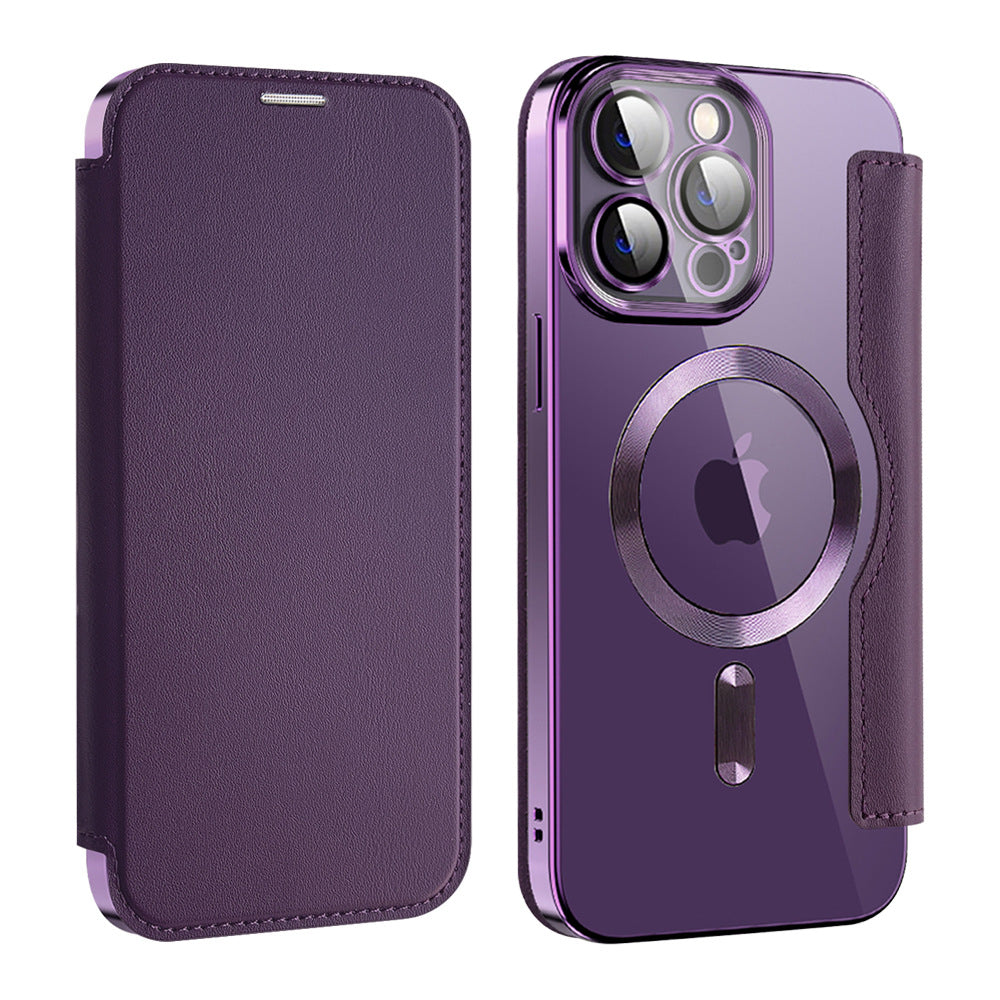 Magnetic Flip Card-Holder iPhone Case | Choose Your Model