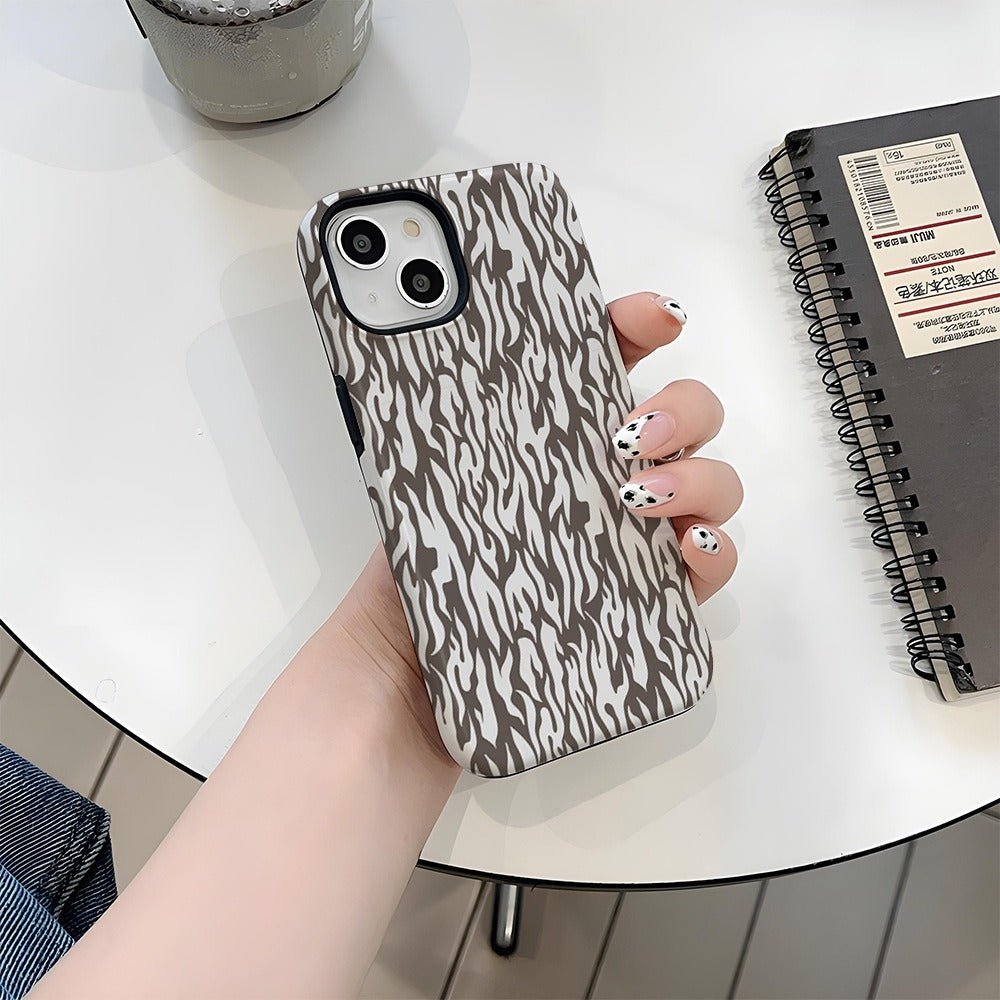 White Leopard Print iPhone Case | Choose Your Model