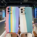 Rainbow Lanyard iPhone Case | Choose Your Model