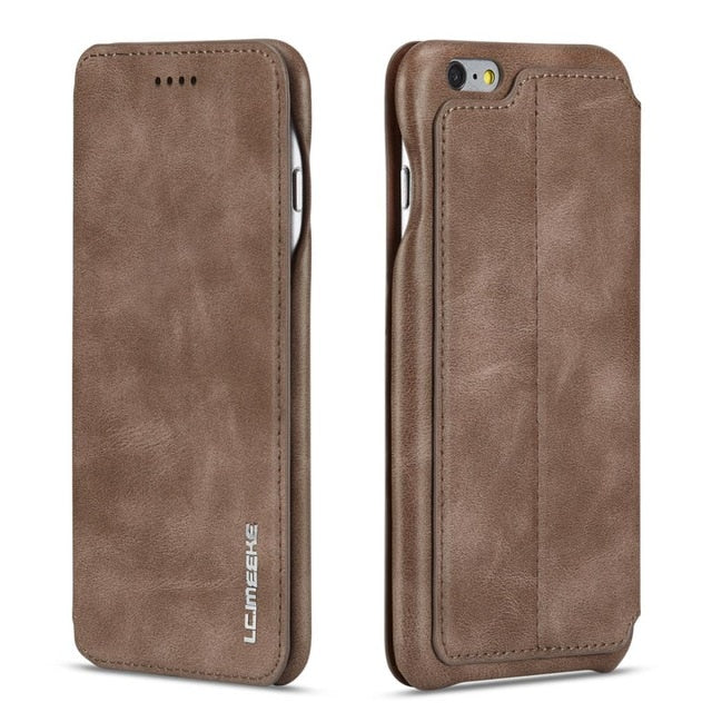 Retro Magnetic Flip iPhone Case | Choose Your Model
