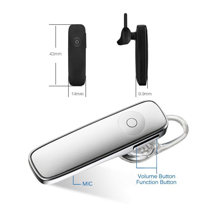 M165 Mini Bluetooth Earpiece with Microphone
