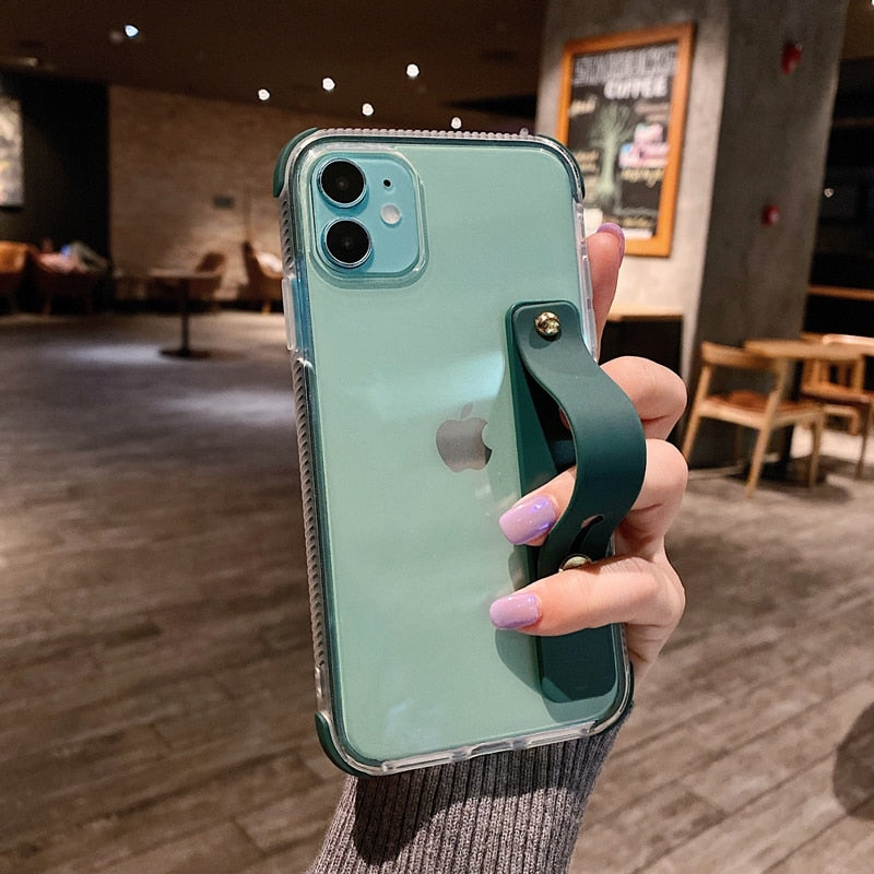 Clear Wrist-Strap iPhone Case | Choose Your Model