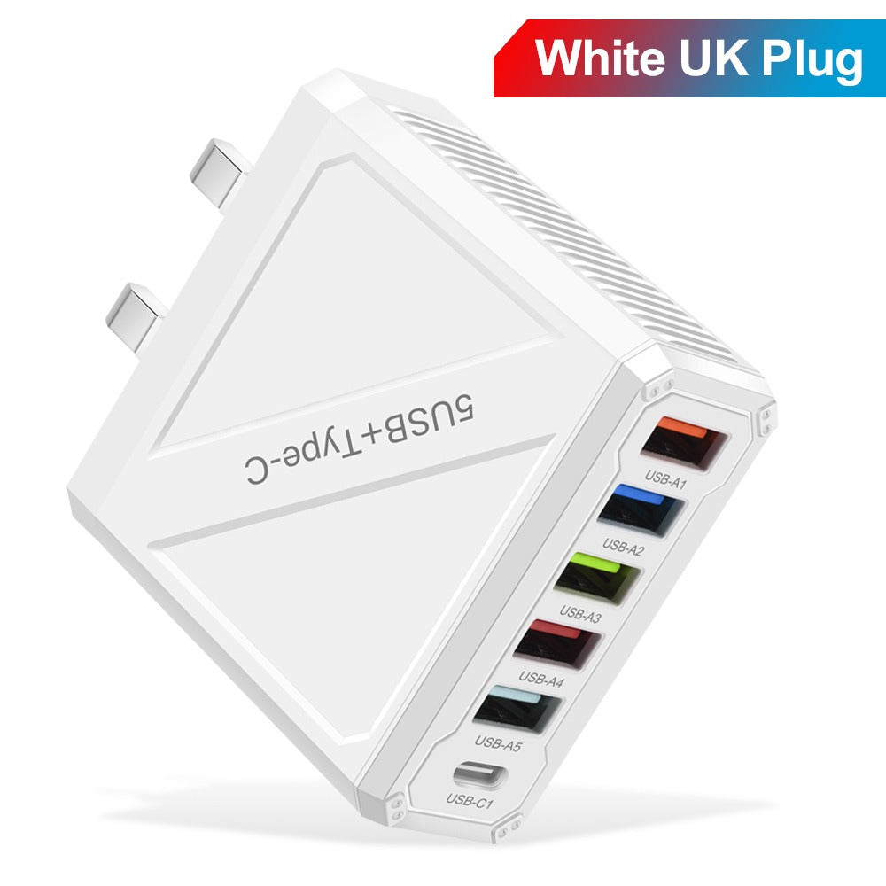 5-Port USB Wall Charger