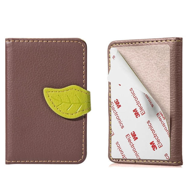 Adhesive Phone Card-Holder Pocket