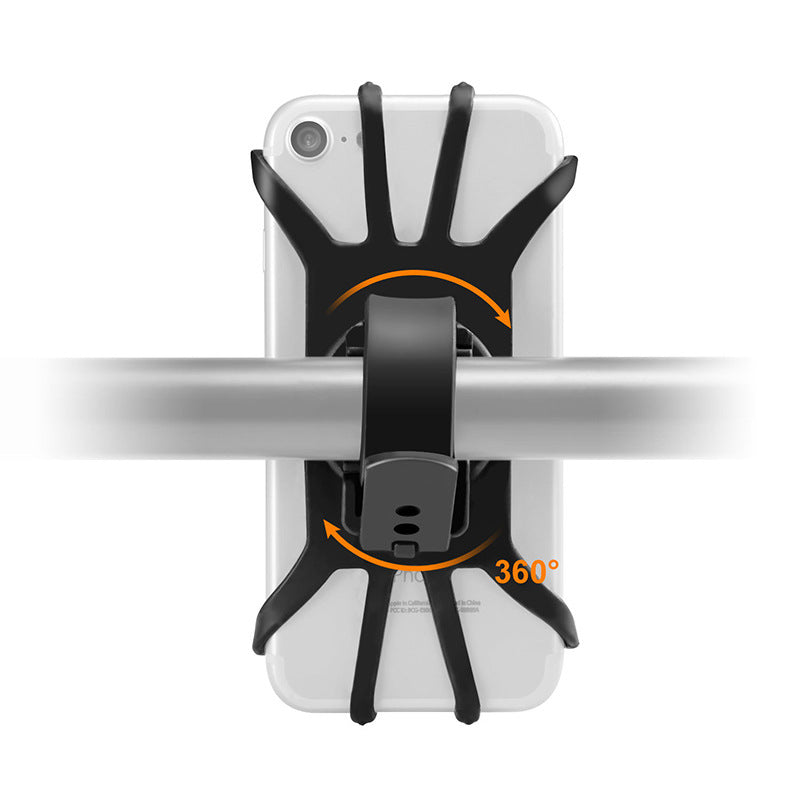 Rotating Silicone Bicycle Phone Holder