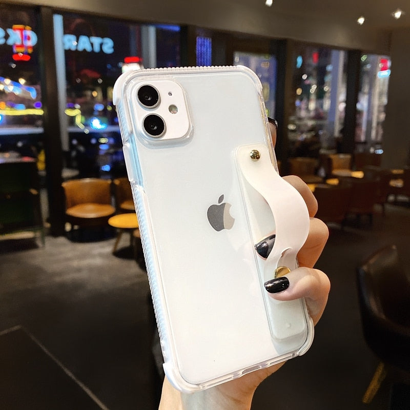 Clear Wrist-Strap iPhone Case | Choose Your Model