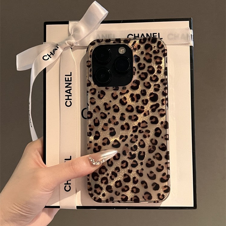 Brown Leopard Matte iPhone Case | Choose Your Model