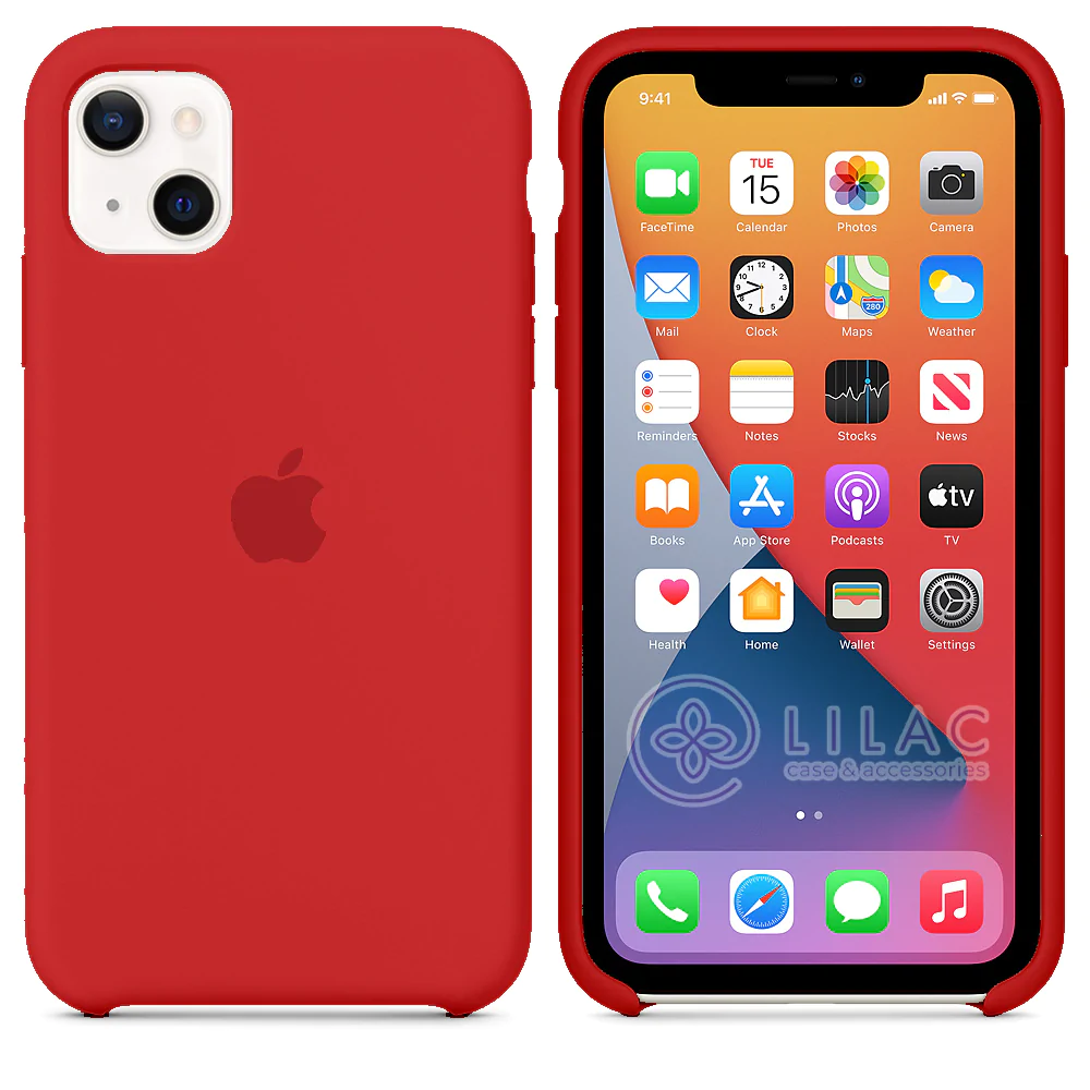 Red Silicone iPhone Case | Choose Your Model