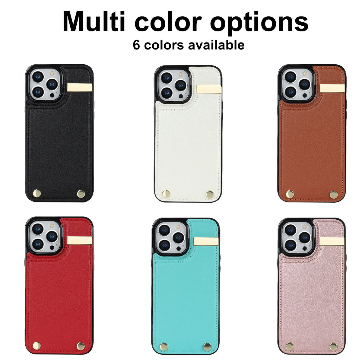 Accordion Card-Holder iPhone Case | Choose Your Model