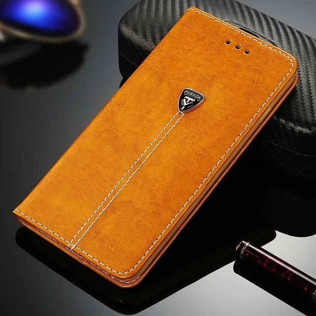 PU Leather Flip Wallet iPhone Case | Choose Your Model