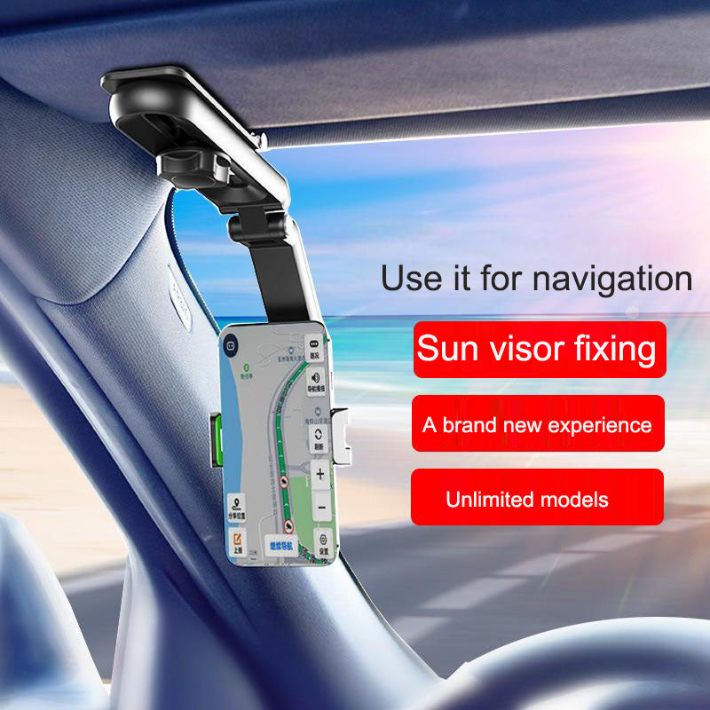 Car Sun Visor Clip Phone Holder | Choose Color