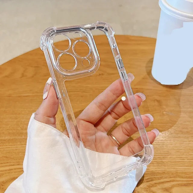 Clear Shock-Resistant iPhone Case | Choose Your Model