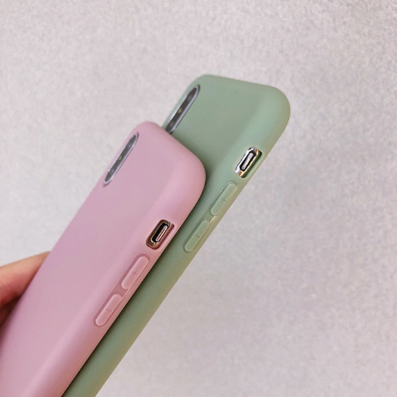 Candy Color Soft TPU iPhone Case | Choose Your Model