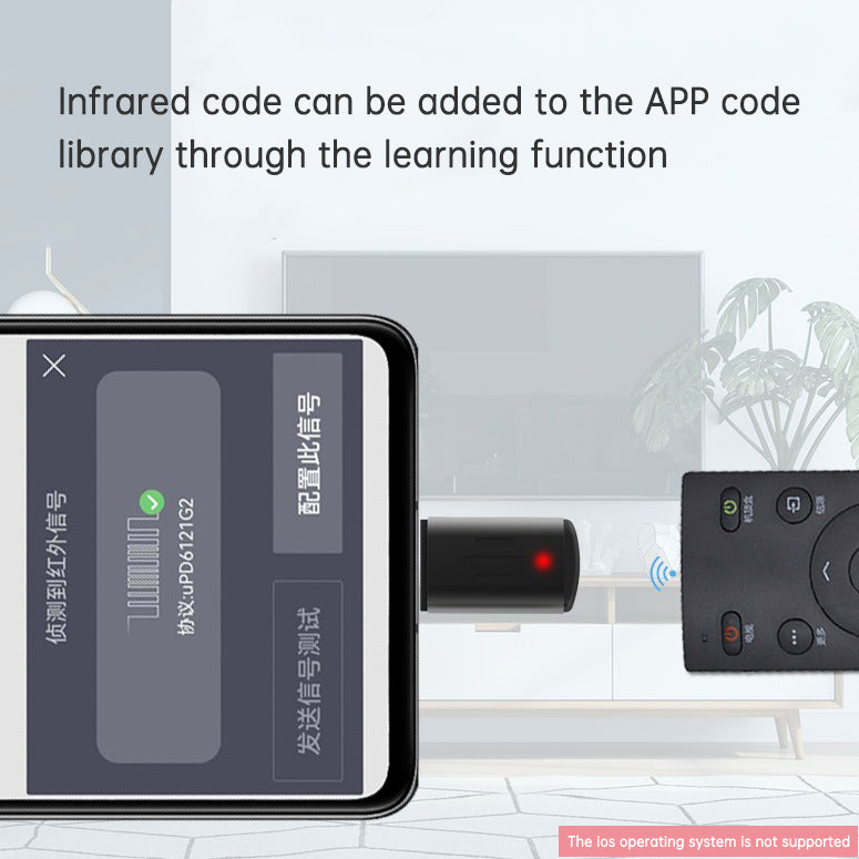 BHOOA Infrared Phone Remote-Control Adapter