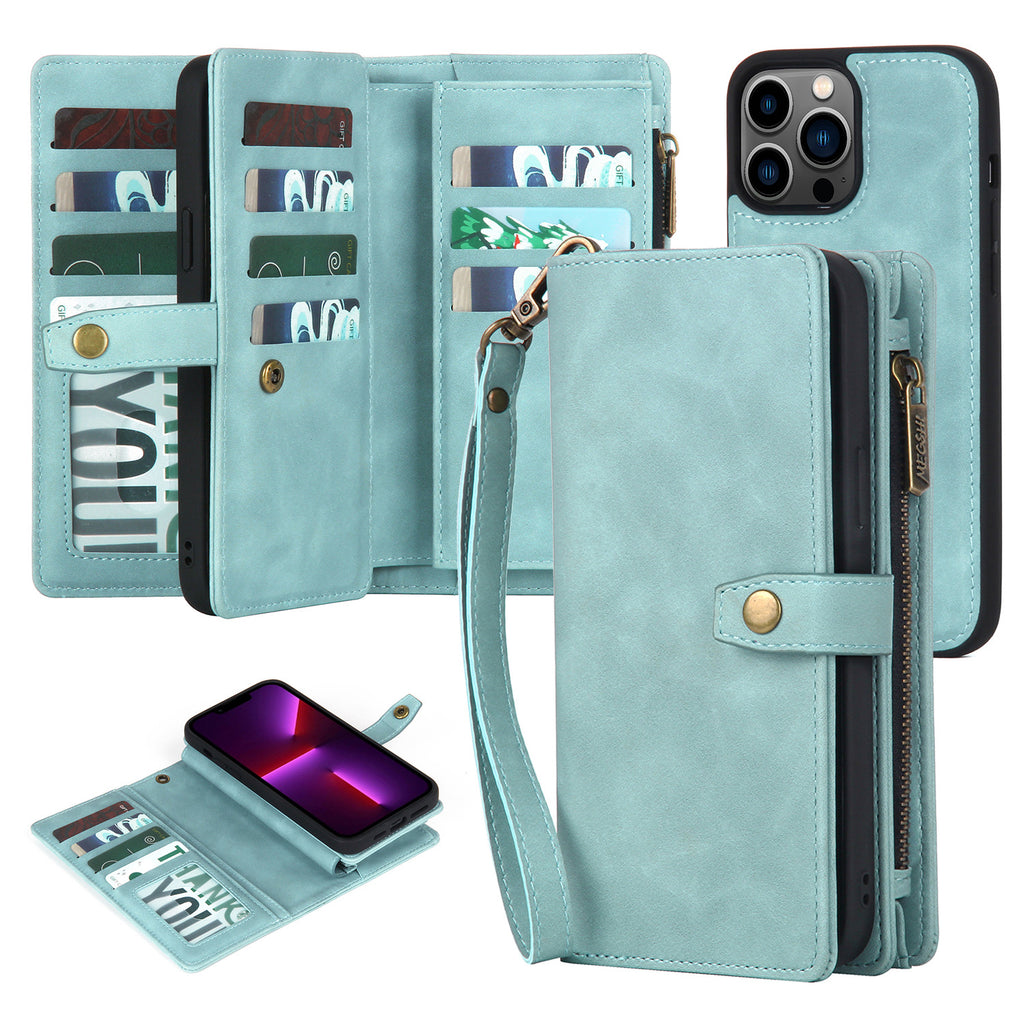 PU Flip Wallet iPhone Case | Choose Your Model