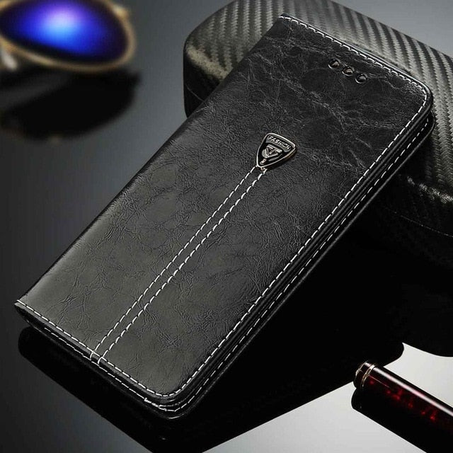 PU Leather Flip Wallet iPhone Case | Choose Your Model