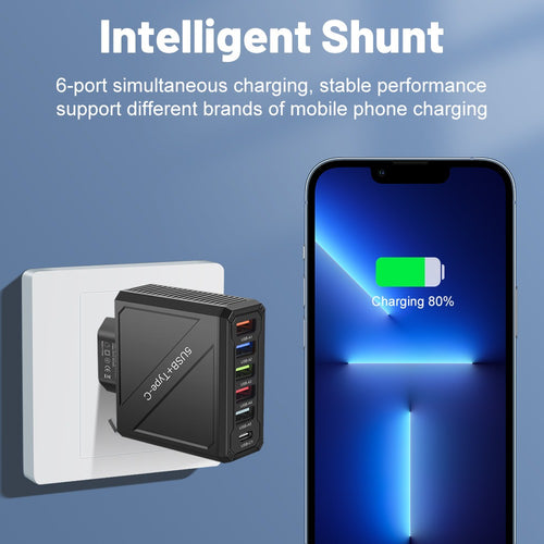 5-Port USB Wall Charger