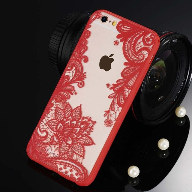 Lace Floral iPhone Case | Choose Your Model