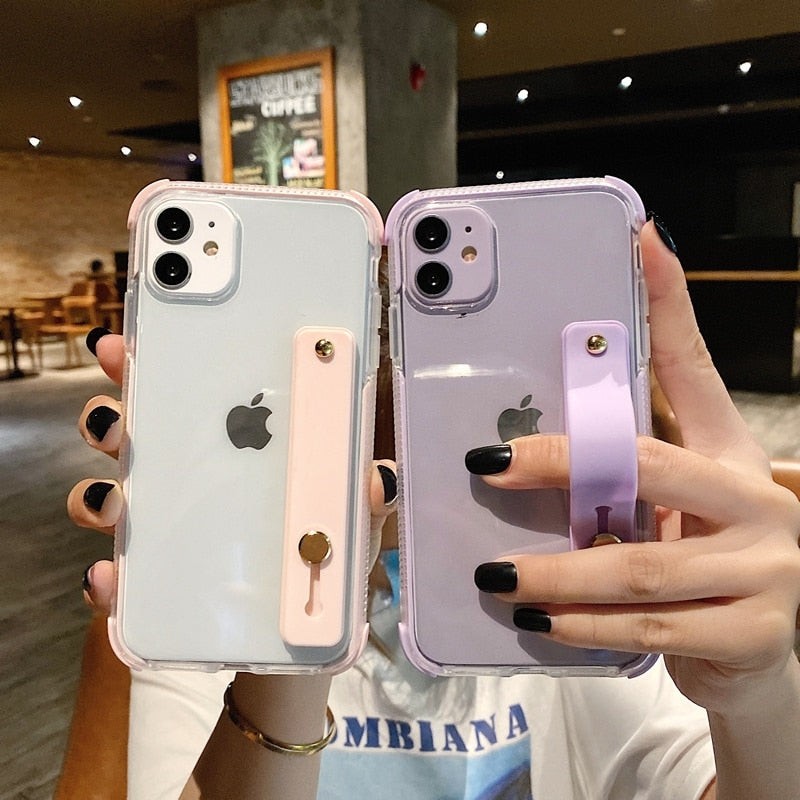 Clear Wrist-Strap iPhone Case | Choose Your Model