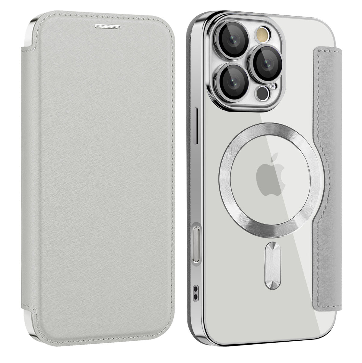 Magnetic Flip Card-Holder iPhone Case | Choose Your Model
