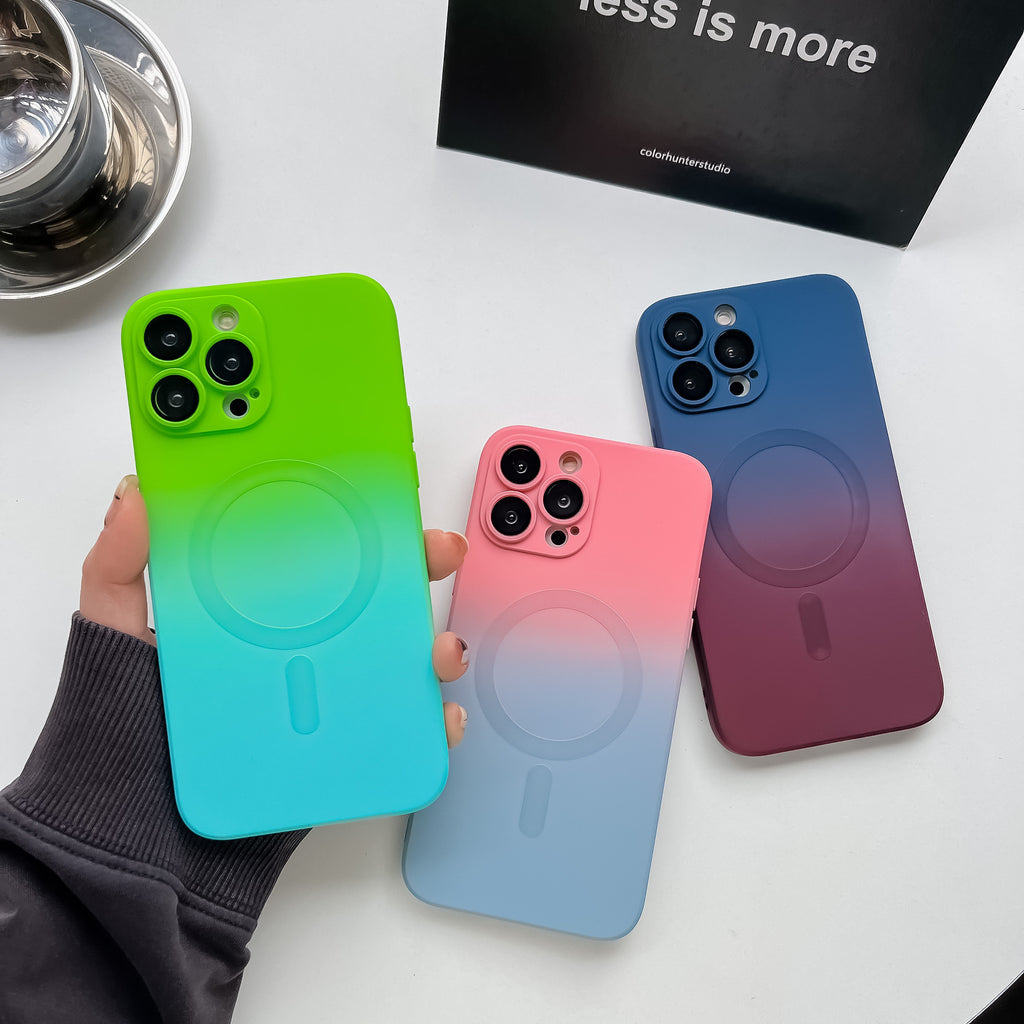 Two-Tone Gradient Magnetic iPhone Case | Choose Your Model