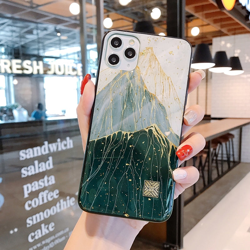 Marble Gold-Foil iPhone Case | Choose Your Model