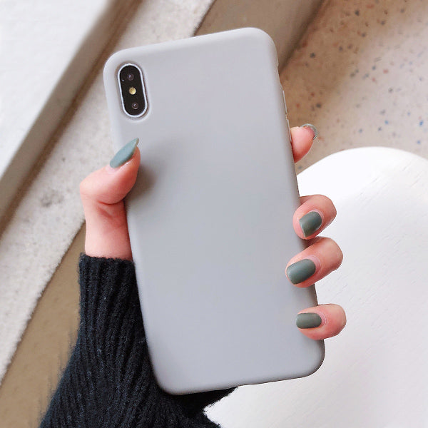Candy Color Soft TPU iPhone Case | Choose Your Model