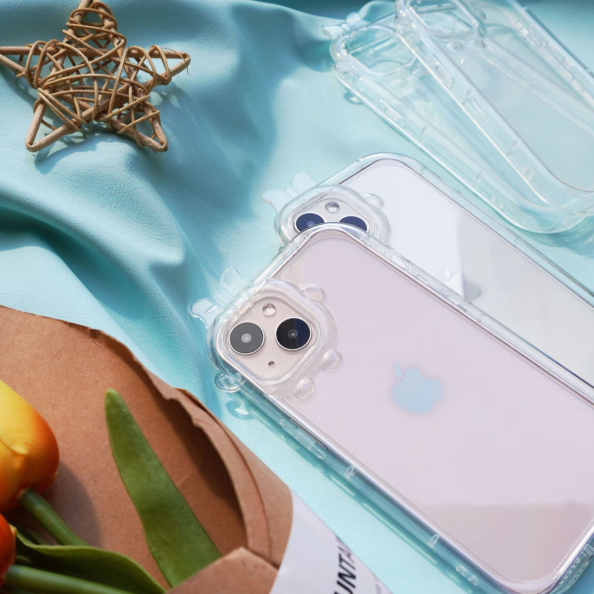 Cute Monster Clear iPhone Case | Choose Your Model