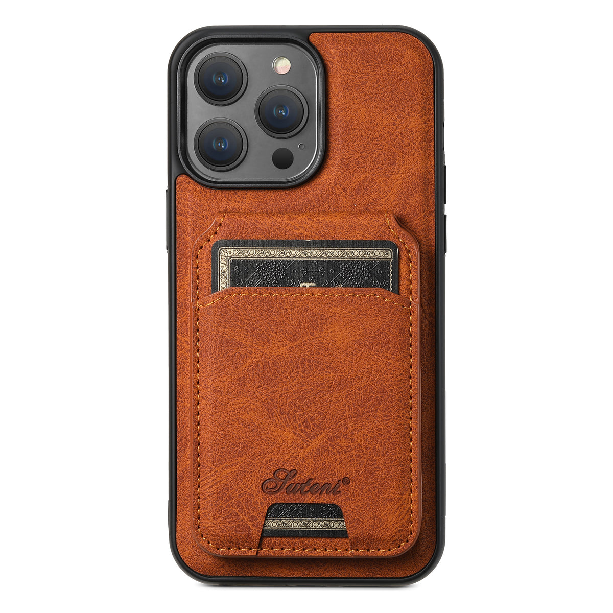 Magnetic Card Holder iPhone Case with Stand | Choose Your Model