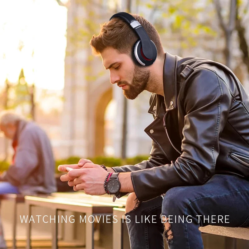 MH7 Foldable Bluetooth Headphones with Microphone