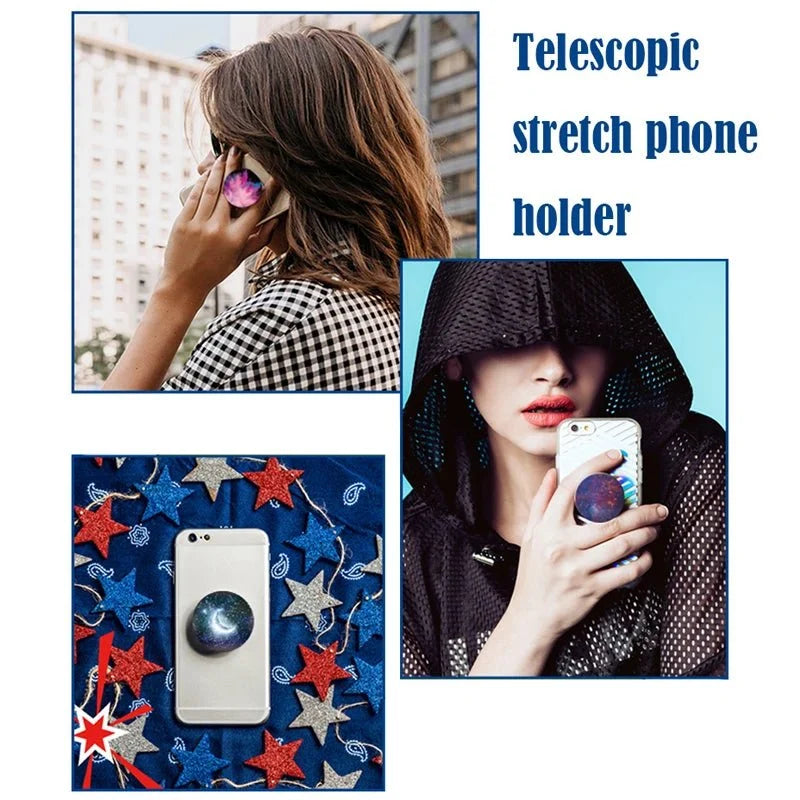 Expandable Finger-Ring Phone Grip & Stand