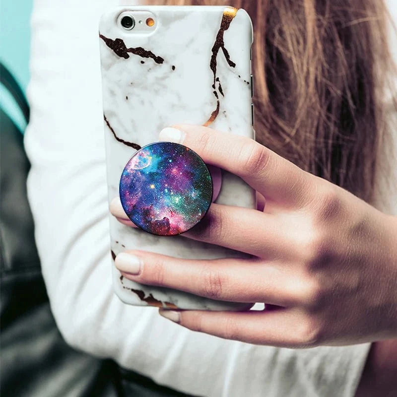 Expandable Finger-Ring Phone Grip & Stand